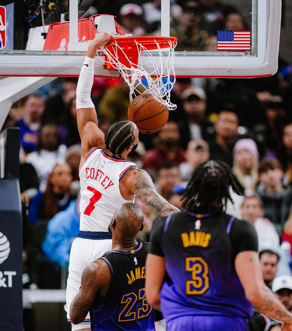 关于硬气炸开了！老五妄想助攻，湖人分胜快船的信息