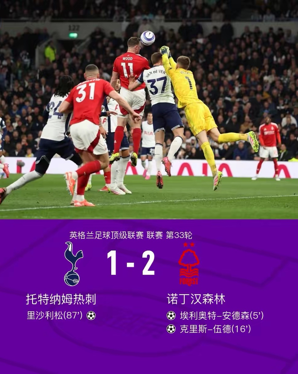 热刺客场取胜,继续跻身英超前列 热刺客场取胜,继续跻身英超前列